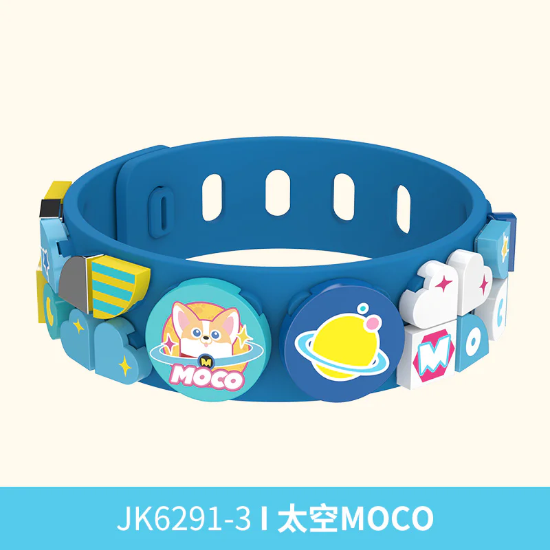 JAKIX MOCO JOINT HAND RING 4 SWEET AND COOL MOCO BIRTHDAY PARTY, SPACE MOCO, MOCO SUMMER BEACH 佳奇积木 JAKI JK6291-2 image 3