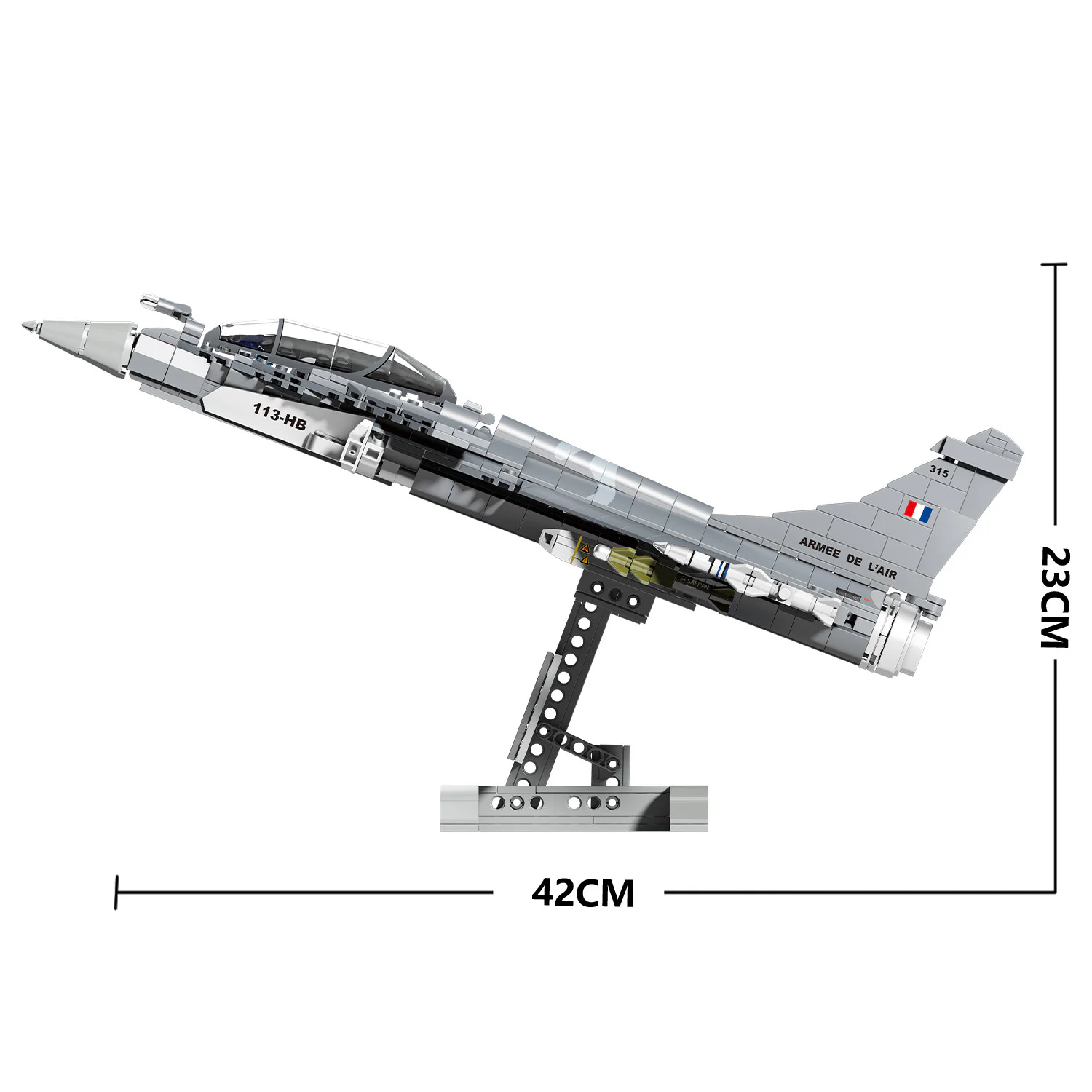 Mirage fighter jet 双象 SX 88004 image 3