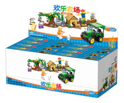 Happy Farm Section 4. Tractors, dog nests, wells, scarecrows