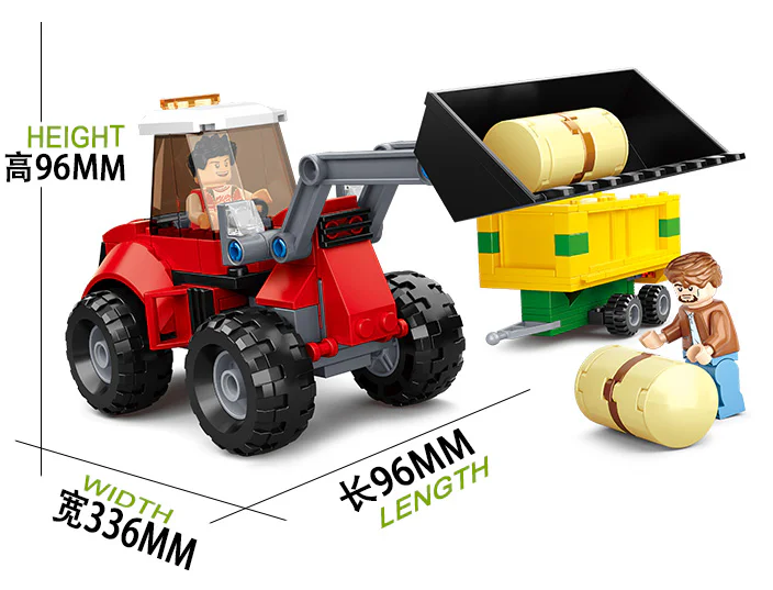 Happy Farm: Hang-up tractor 恒泰HENGTAI HT-6106 image 1
