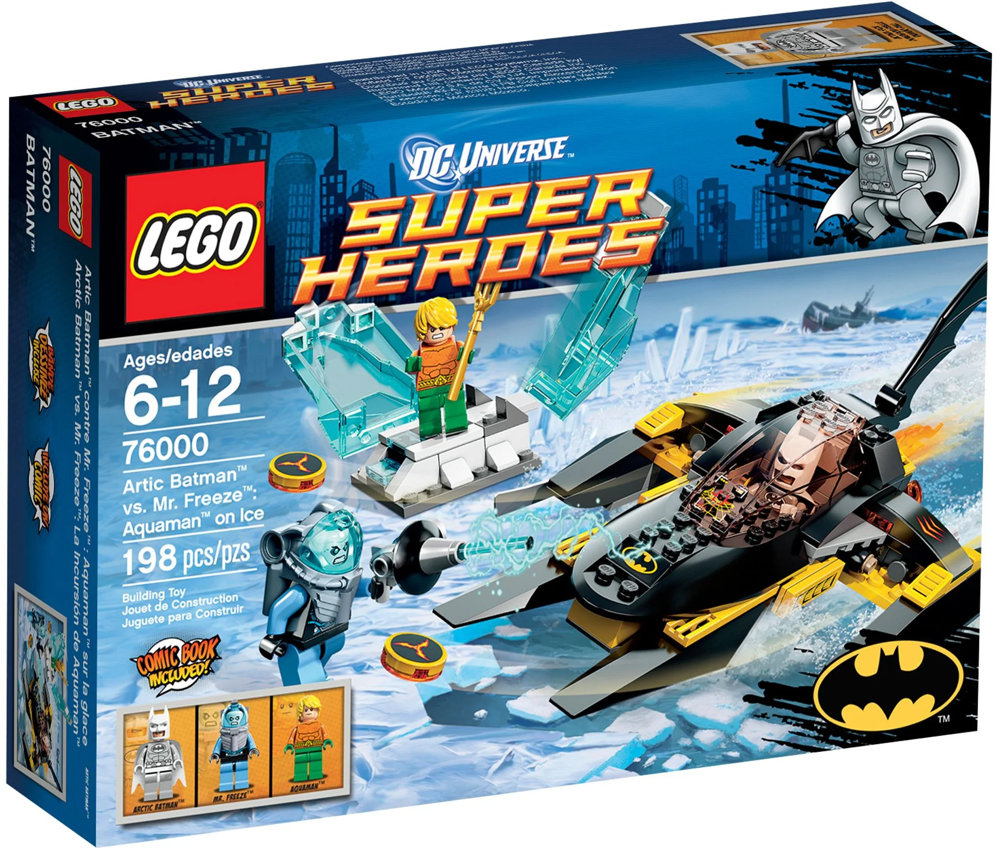 Batman vs. Mr. Freeze. 乐高 LEGO 76000 image 2