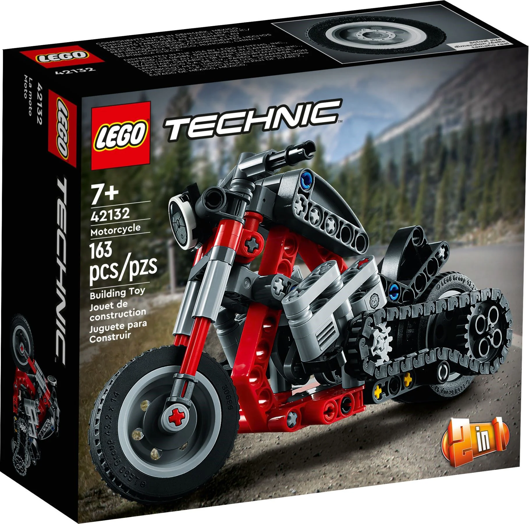 Motorcycle 乐高 LEGO 42132 image 1