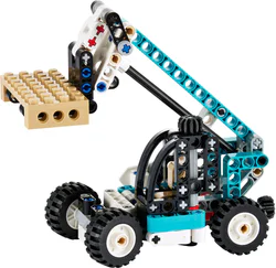 Truck, scalding arm forklift