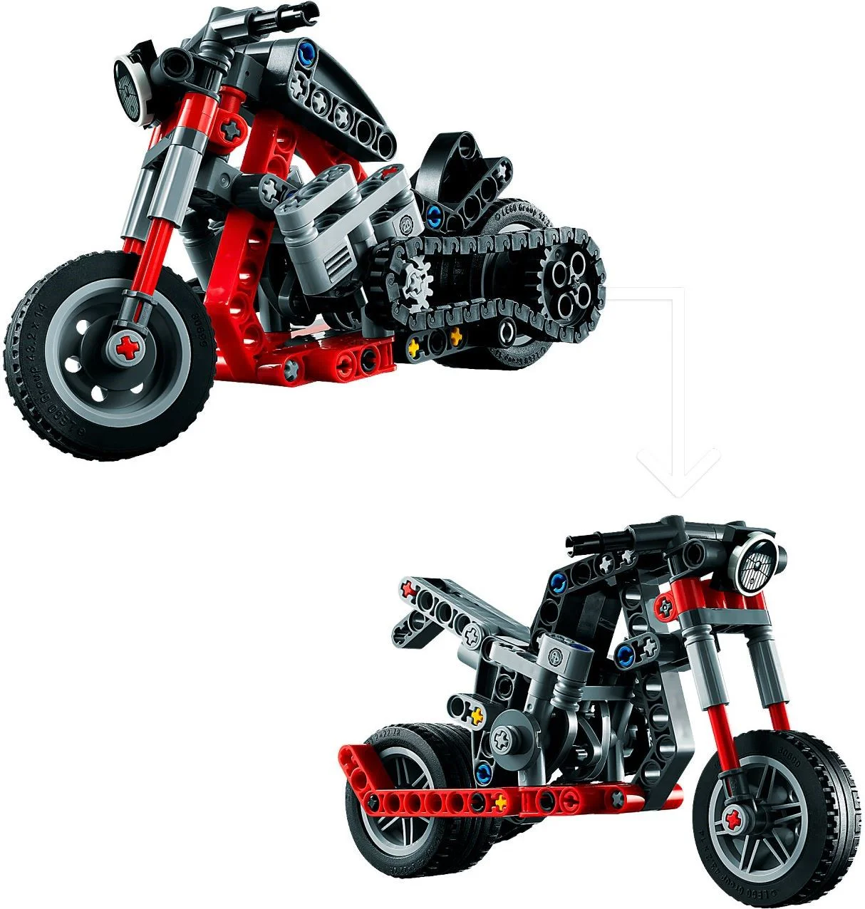 Motorcycle 乐高 LEGO 42132 image 3