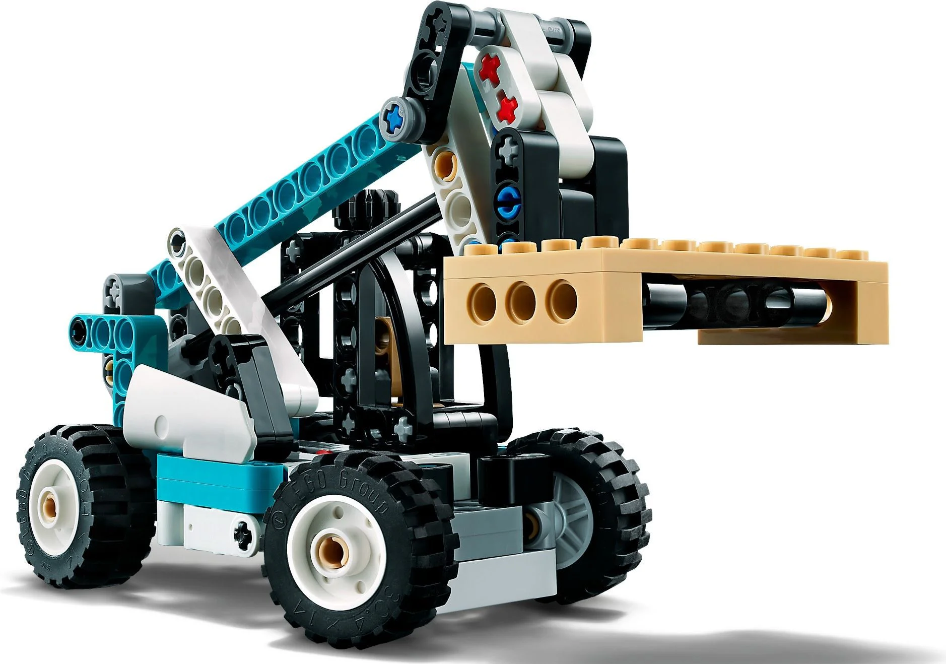 Truck, scalding arm forklift 乐高 LEGO 42133 image 3
