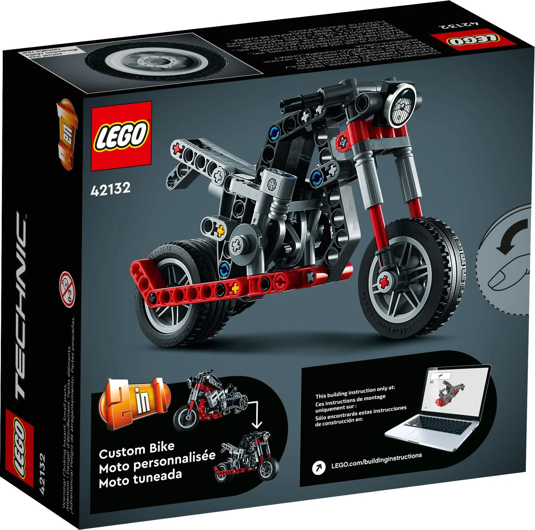 Motorcycle 乐高 LEGO 42132 image 5