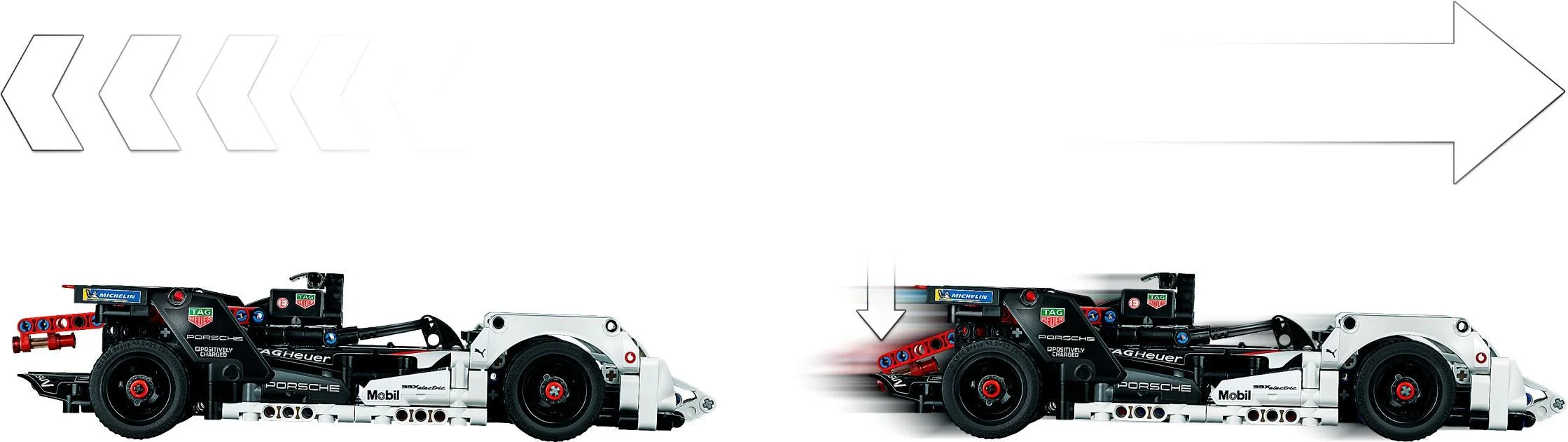 Porsche 99X E E equation racing 乐高 LEGO 42137 image 5