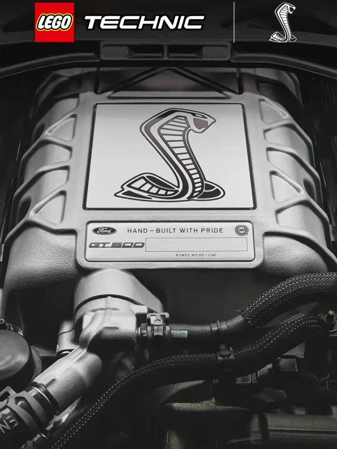 Ford, Mustang, Shelby GT500 乐高 LEGO 42138 image 8