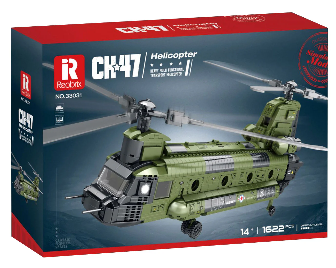 Boeing CH-47 Chinook Medium-Lift Transport Helicopter 聚航科技 88017 image 3