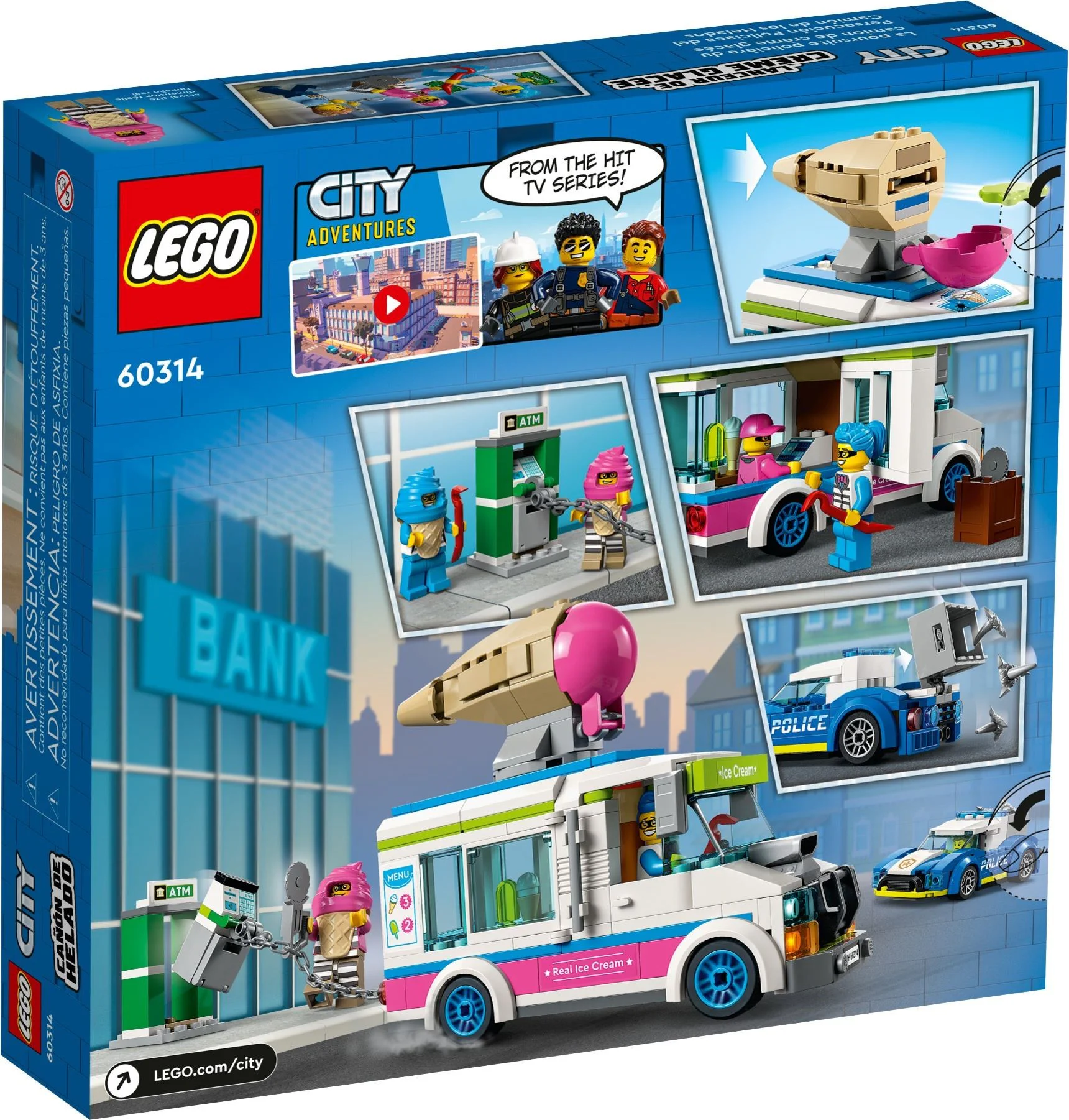 Catch the ice cream truck 乐高 LEGO 60314 image 2