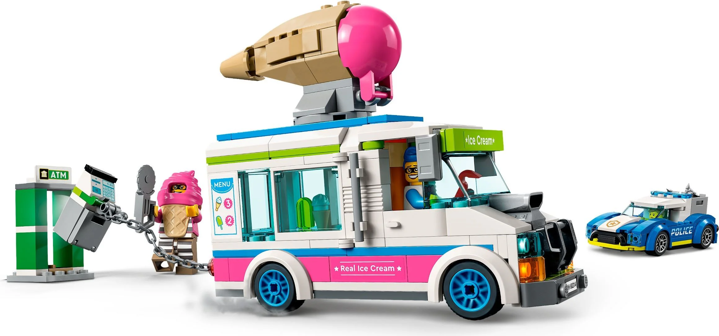 Catch the ice cream truck 乐高 LEGO 60314 image 4