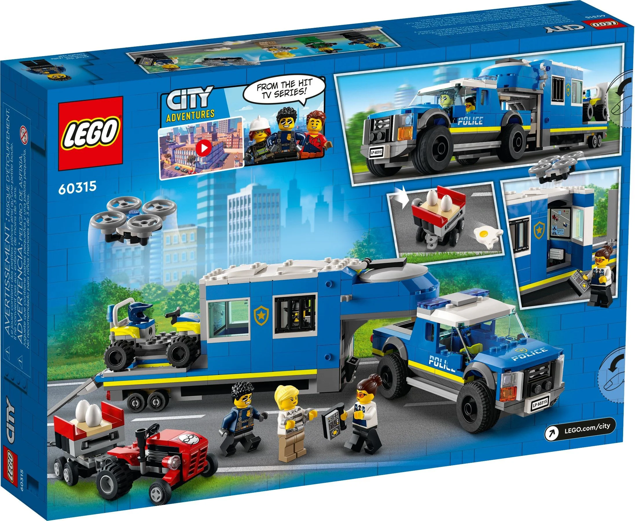 Police command car 乐高 LEGO 60315 image 4