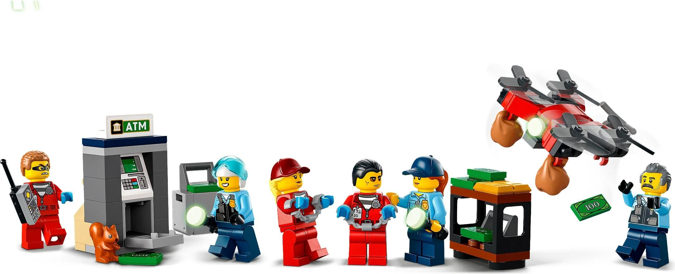 The police bank is after him 乐高 LEGO 60317 image 3
