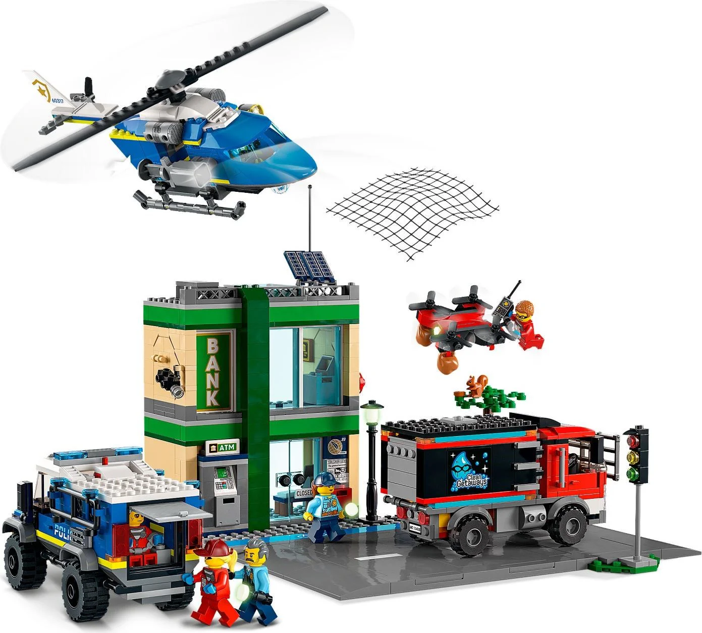 The police bank is after him 乐高 LEGO 60317 image 4