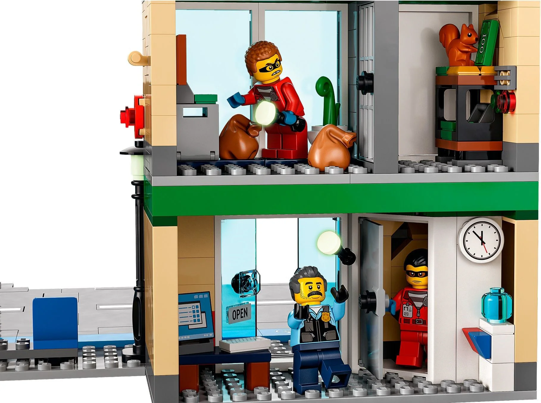 The police bank is after him 乐高 LEGO 60317 image 5