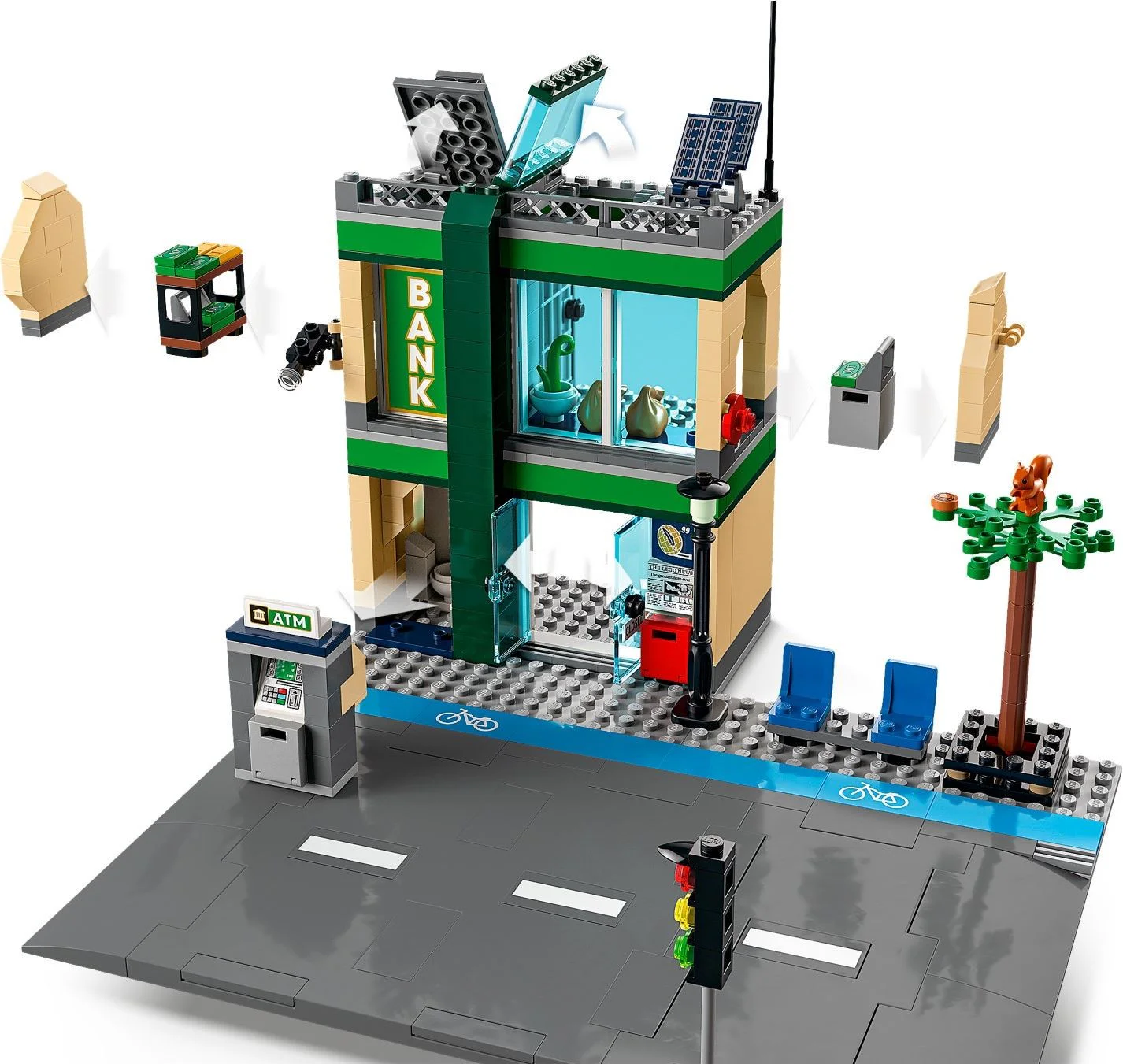 The police bank is after him 乐高 LEGO 60317 image 6