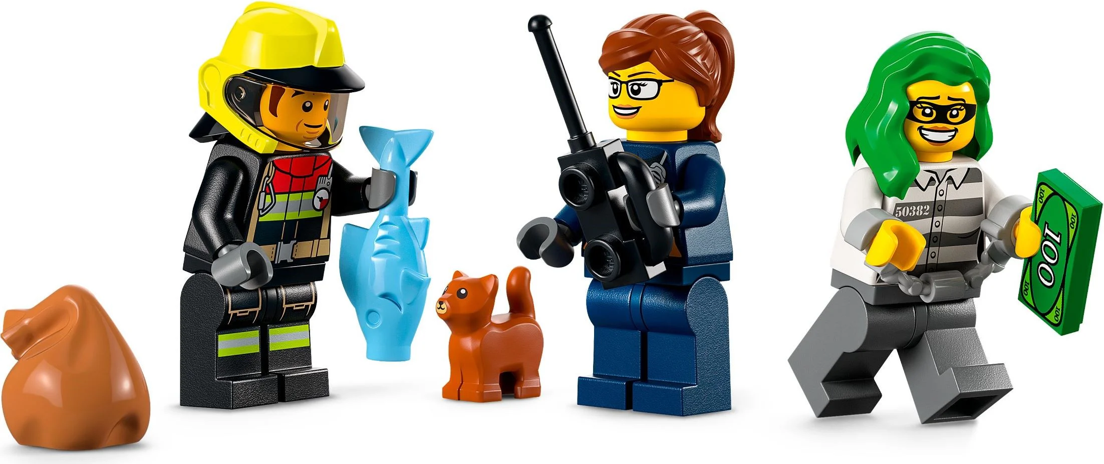 Fire department and police chase 乐高 LEGO 60319 image 2