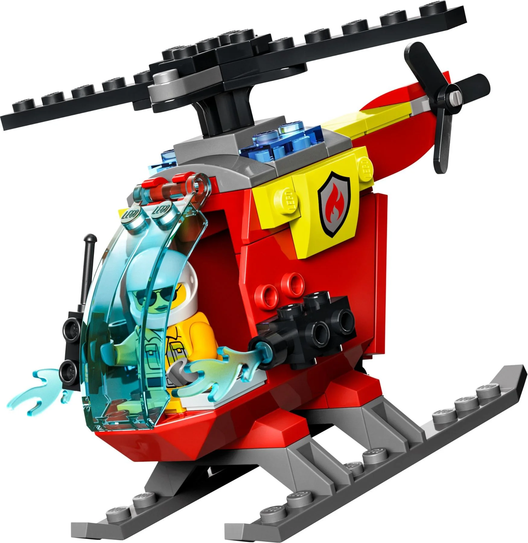Fire helicopters 乐高 LEGO 60318 image 3