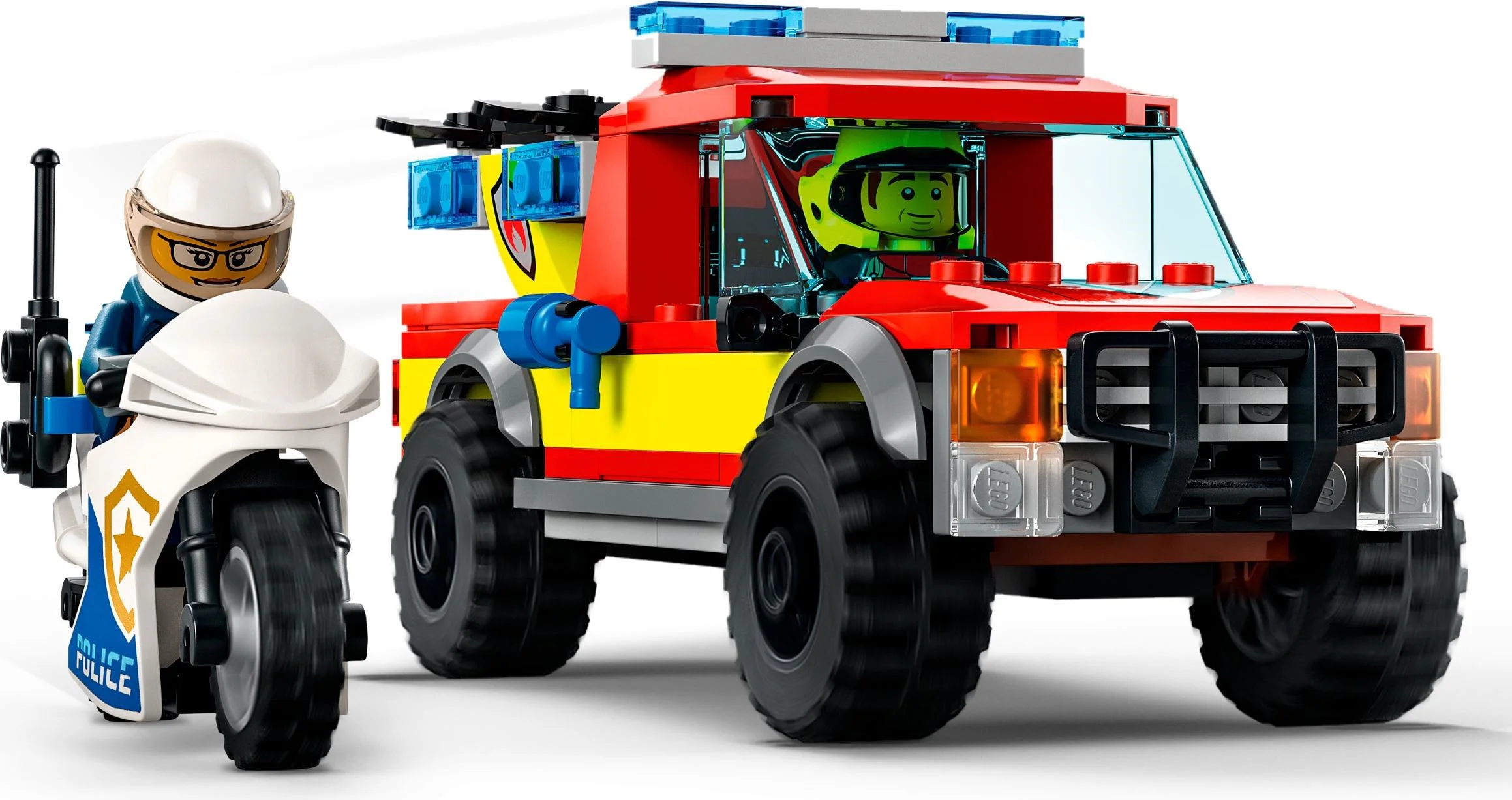 Fire department and police chase 乐高 LEGO 60319 image 4