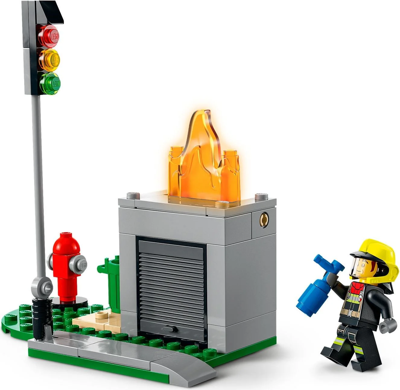 Fire department and police chase 乐高 LEGO 60319 image 5