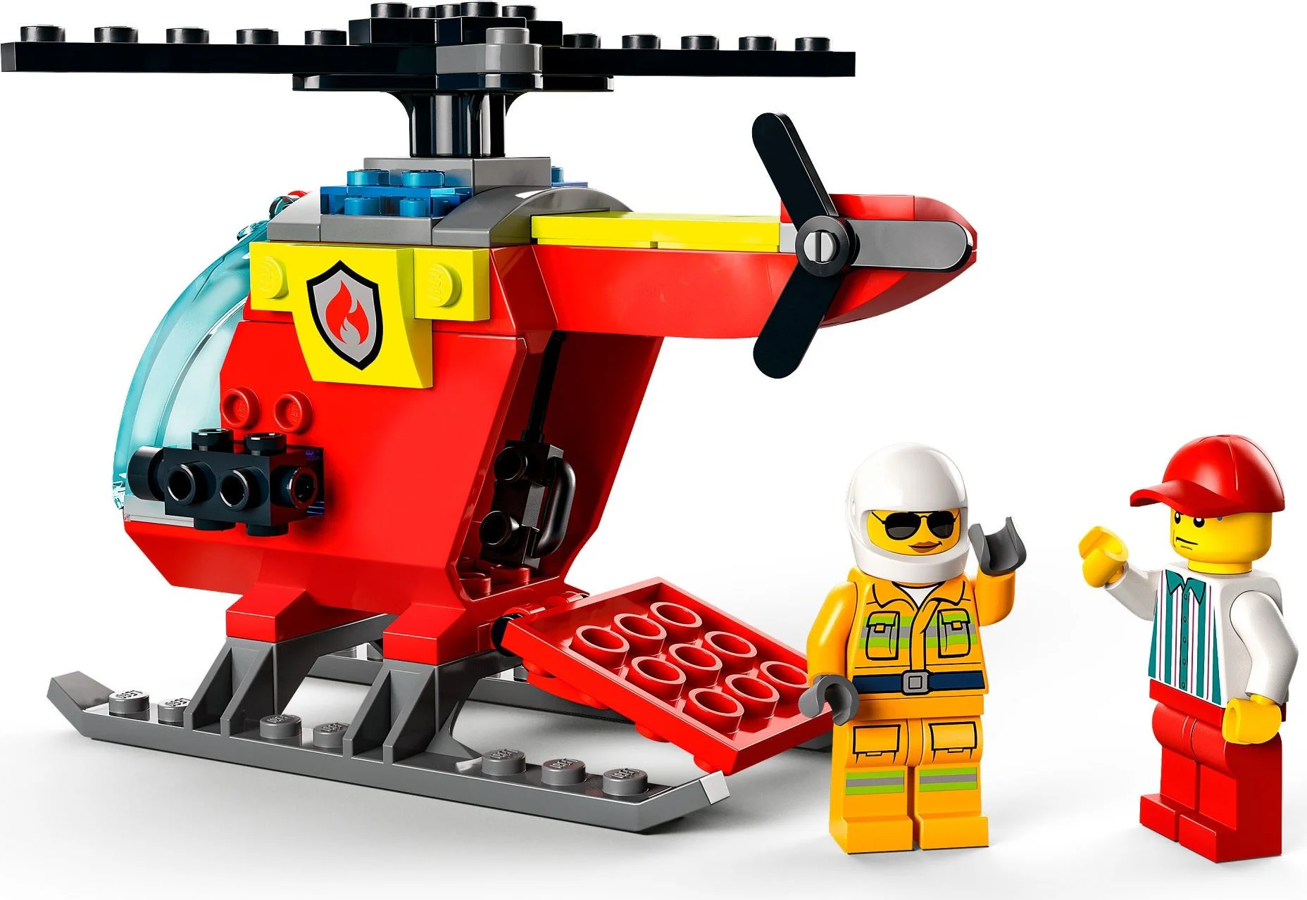 Fire helicopters 乐高 LEGO 60318 image 7