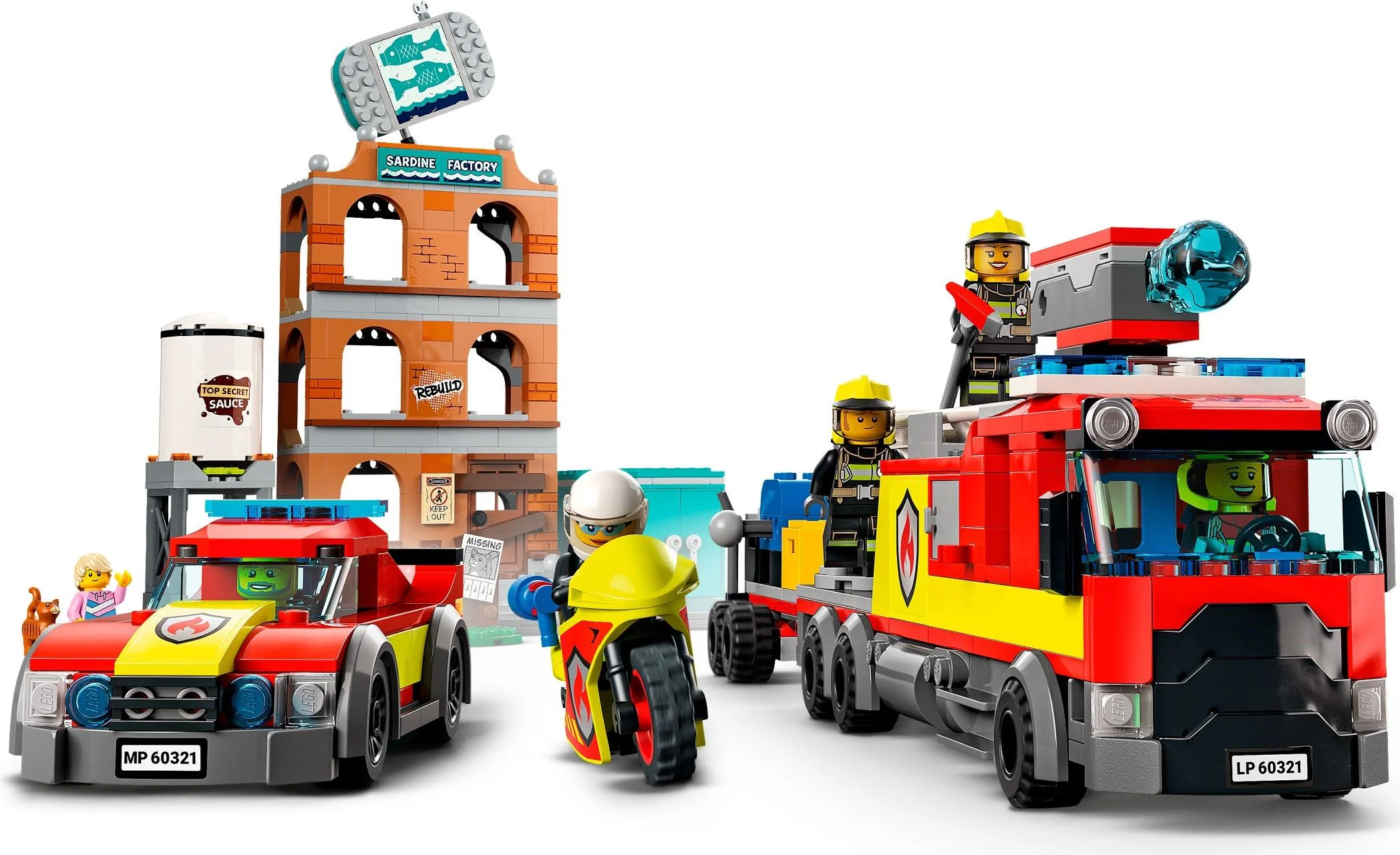 Brave Fire Department 乐高 LEGO 60321 image 2