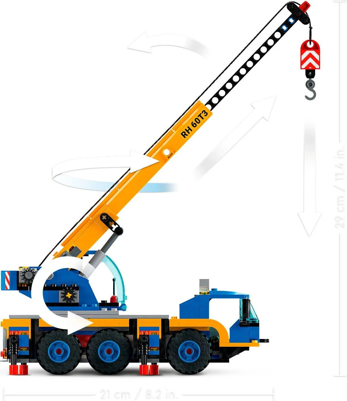 Mobile crane 乐高 LEGO 60324 image 1