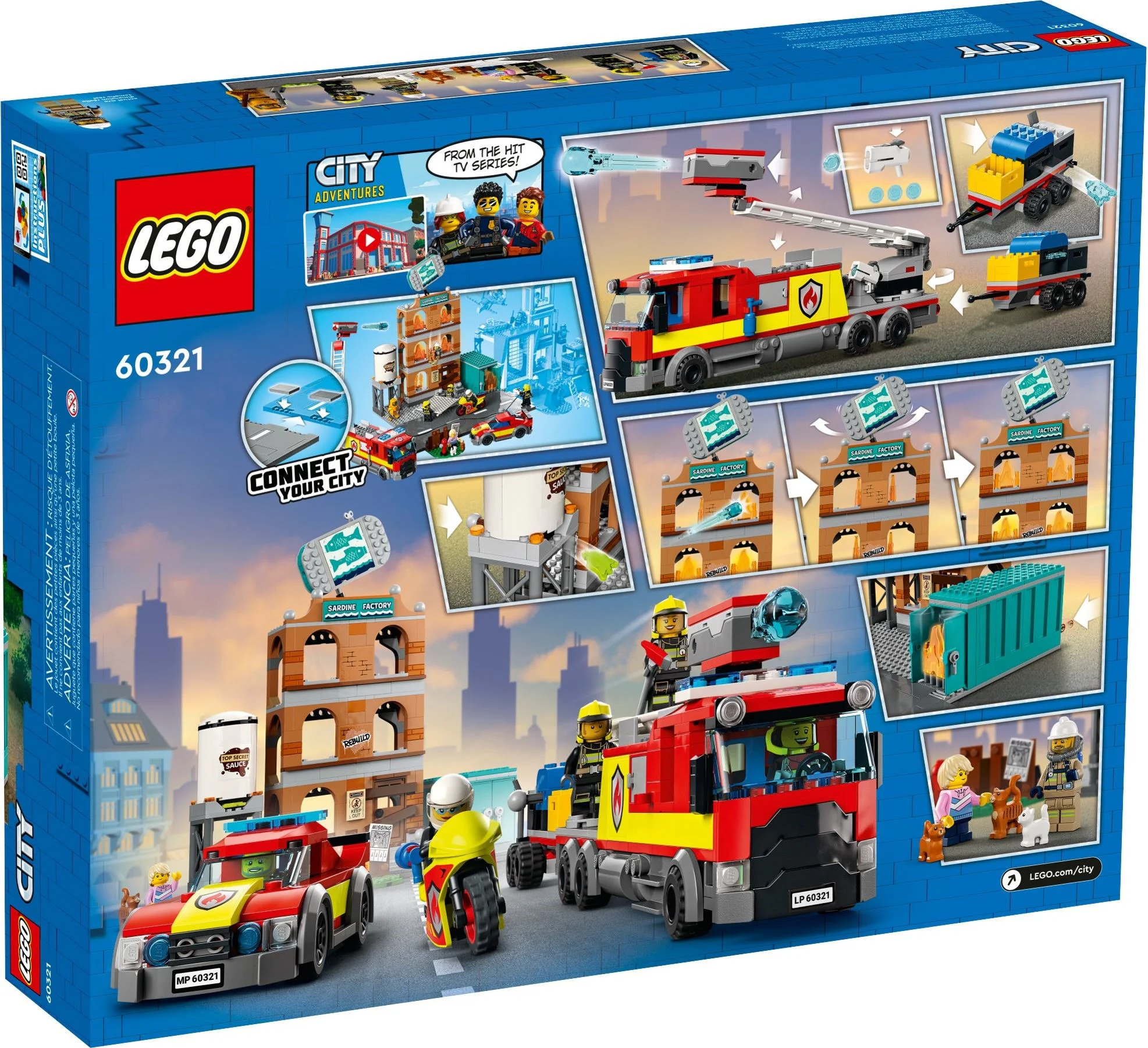 Brave Fire Department 乐高 LEGO 60321 image 10