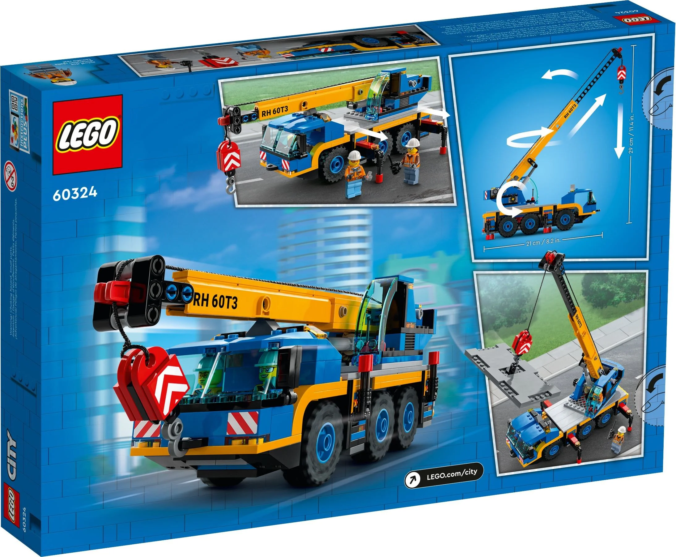 Mobile crane 乐高 LEGO 60324 image 5