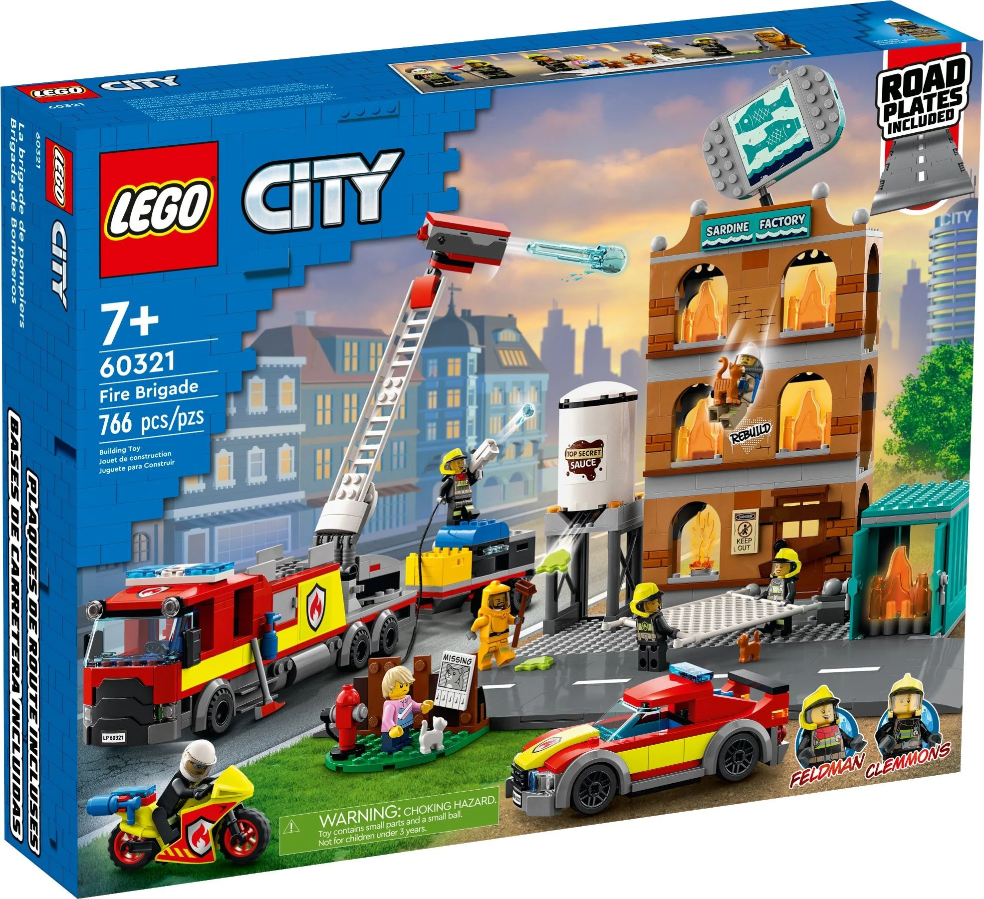 Brave Fire Department 乐高 LEGO 60321 image 11