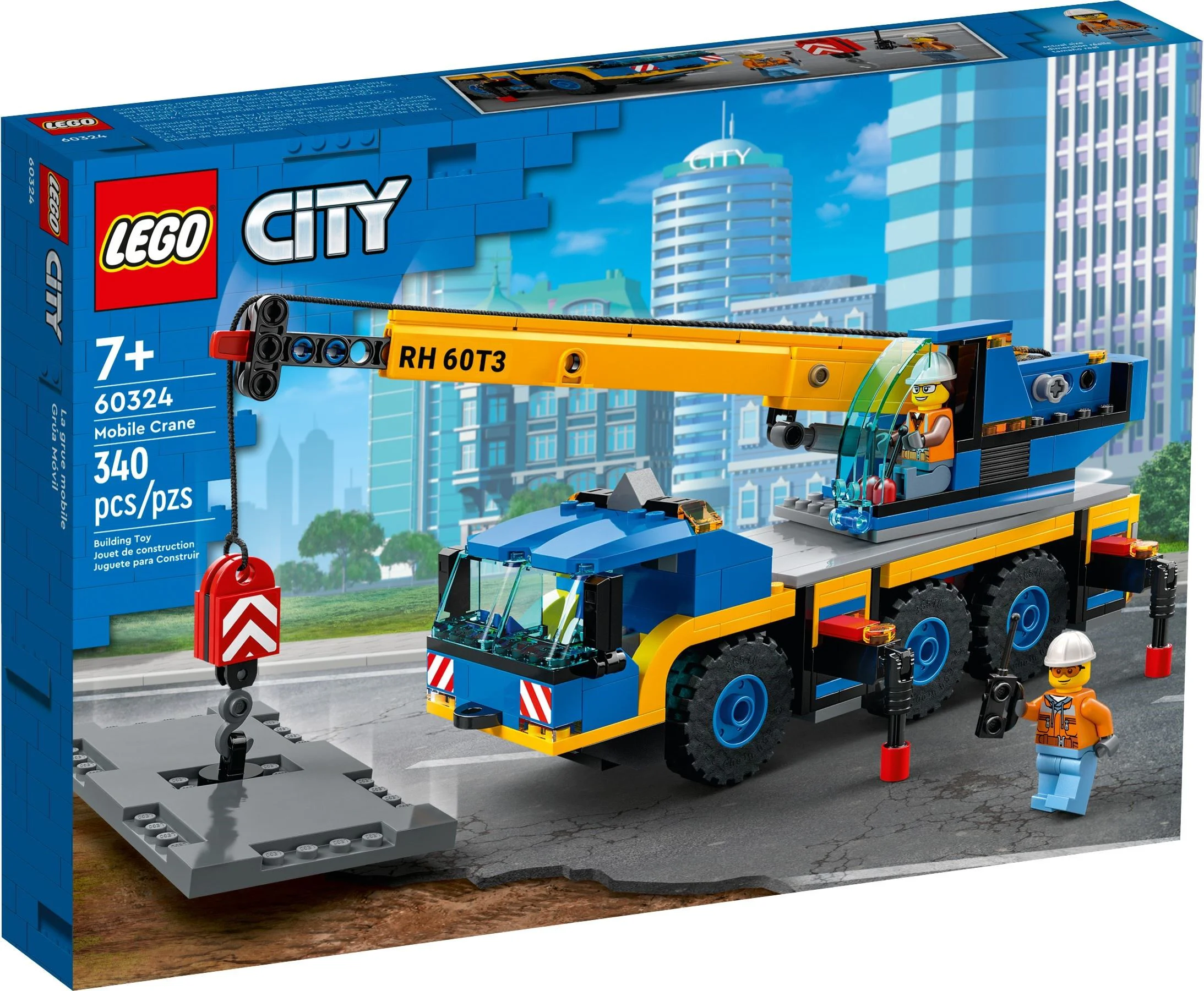 Mobile crane 乐高 LEGO 60324 image 6