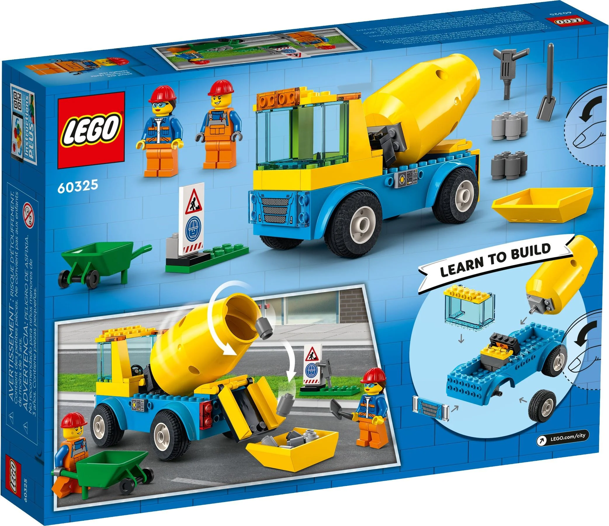 Cement mixer 乐高 LEGO 60325 image 5