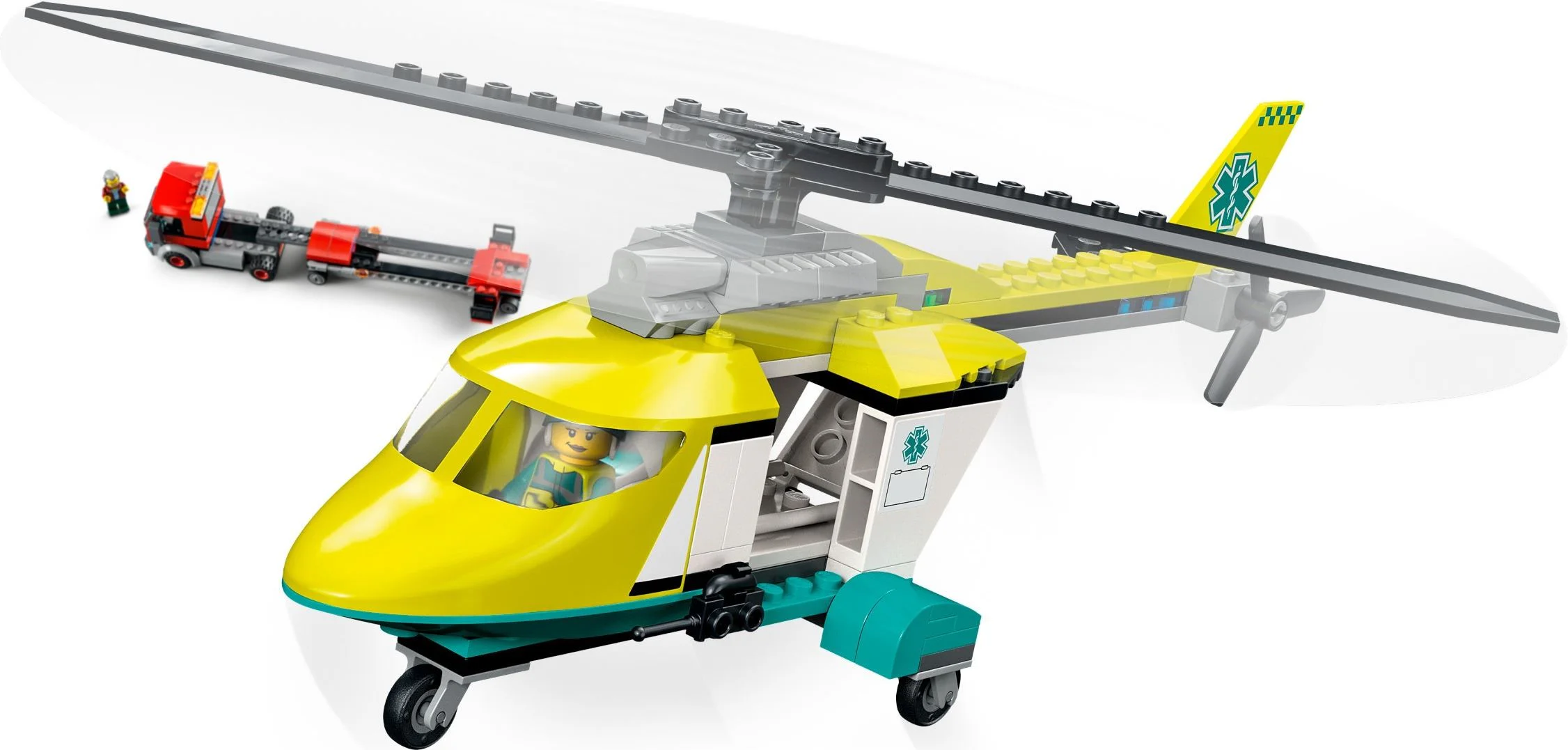 Truck, rescue helicopter 乐高 LEGO 60343 image 5