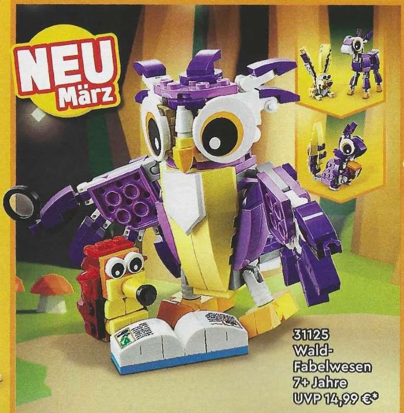 Mythology in the forest 乐高 LEGO 31125 image 1