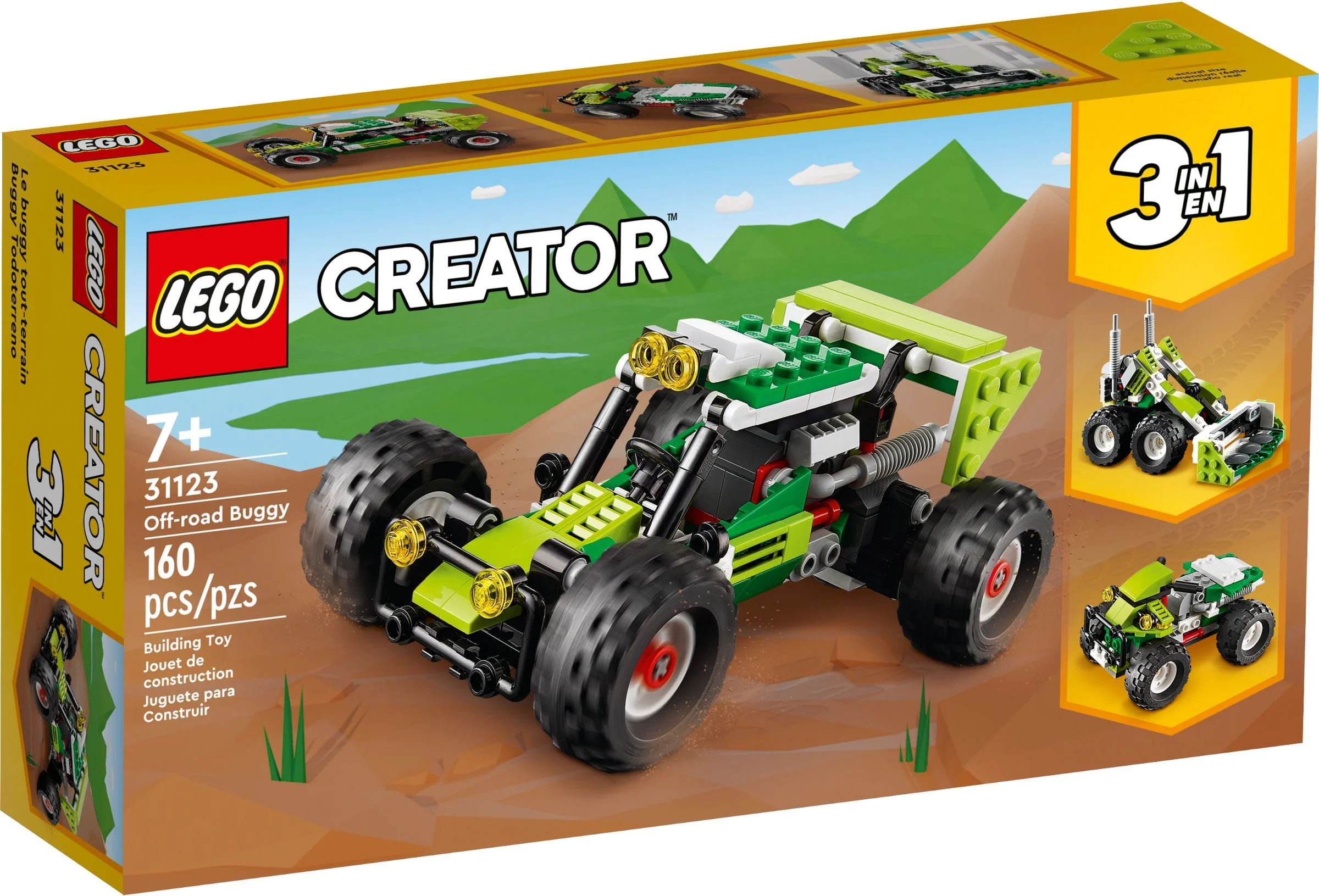 3 plus 1 Land Cruiser 乐高 LEGO 31123 image 5