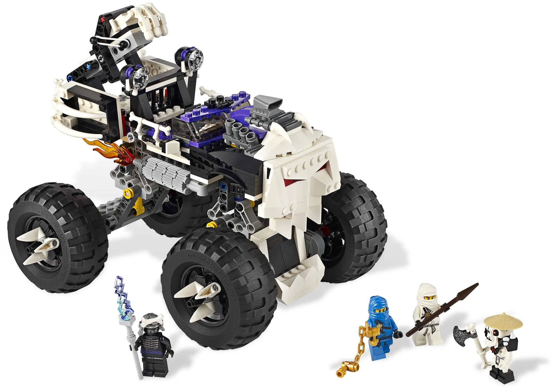 Skull-headed truck 9736
