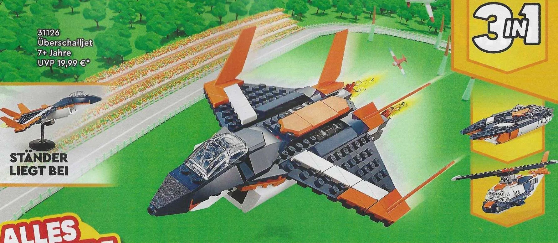 Supersonic 乐高 LEGO 31126 image 1