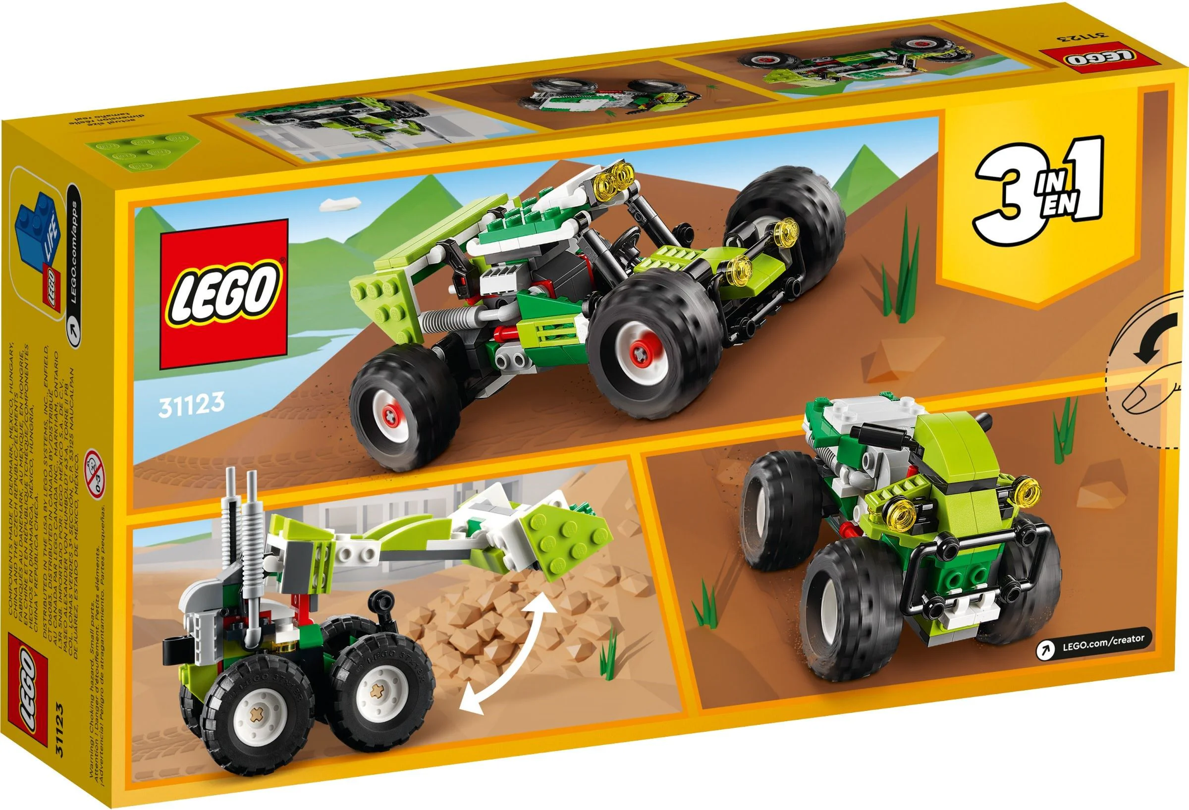 3 plus 1 Land Cruiser 乐高 LEGO 31123 image 11