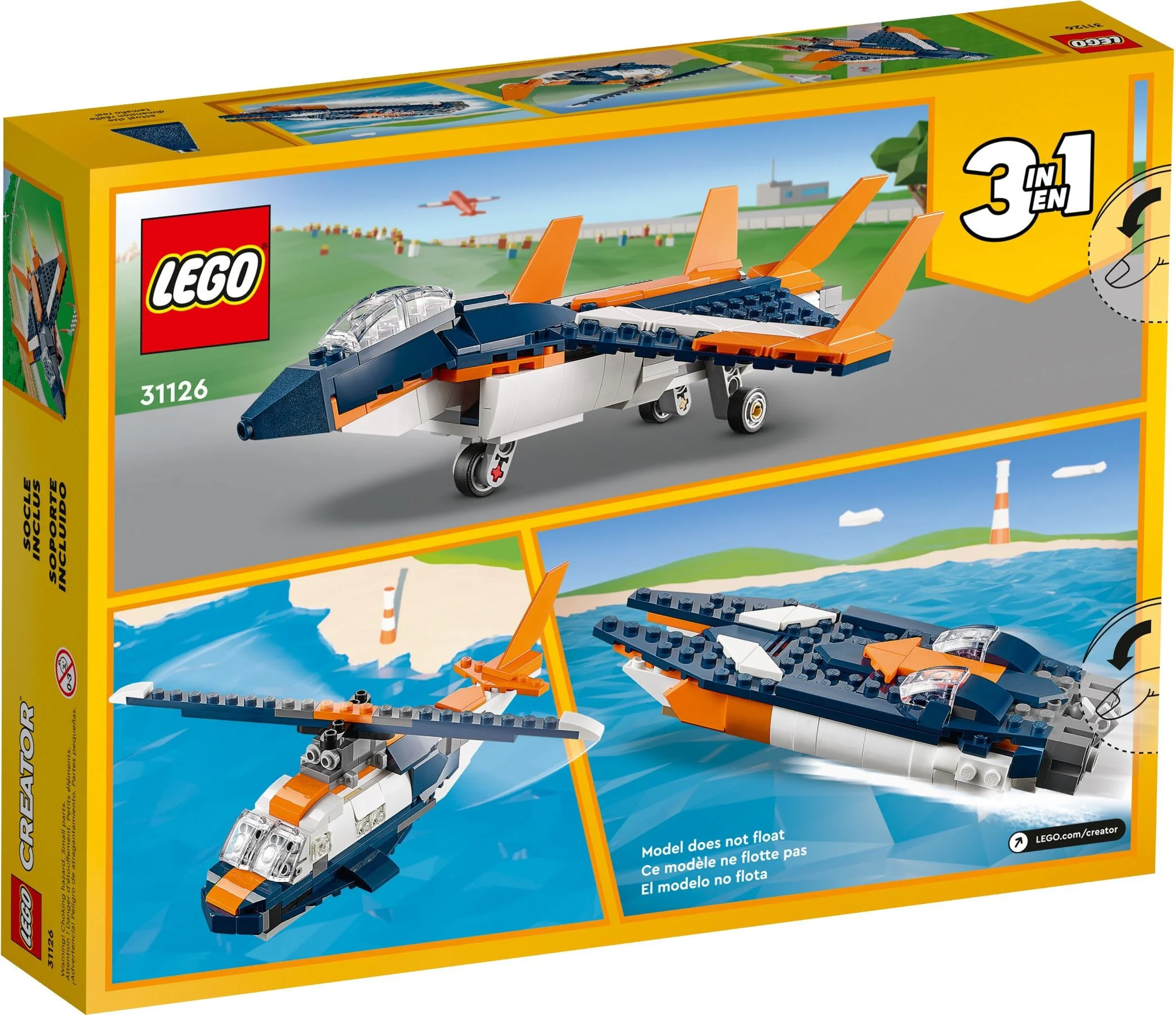 Supersonic 乐高 LEGO 31126 image 9