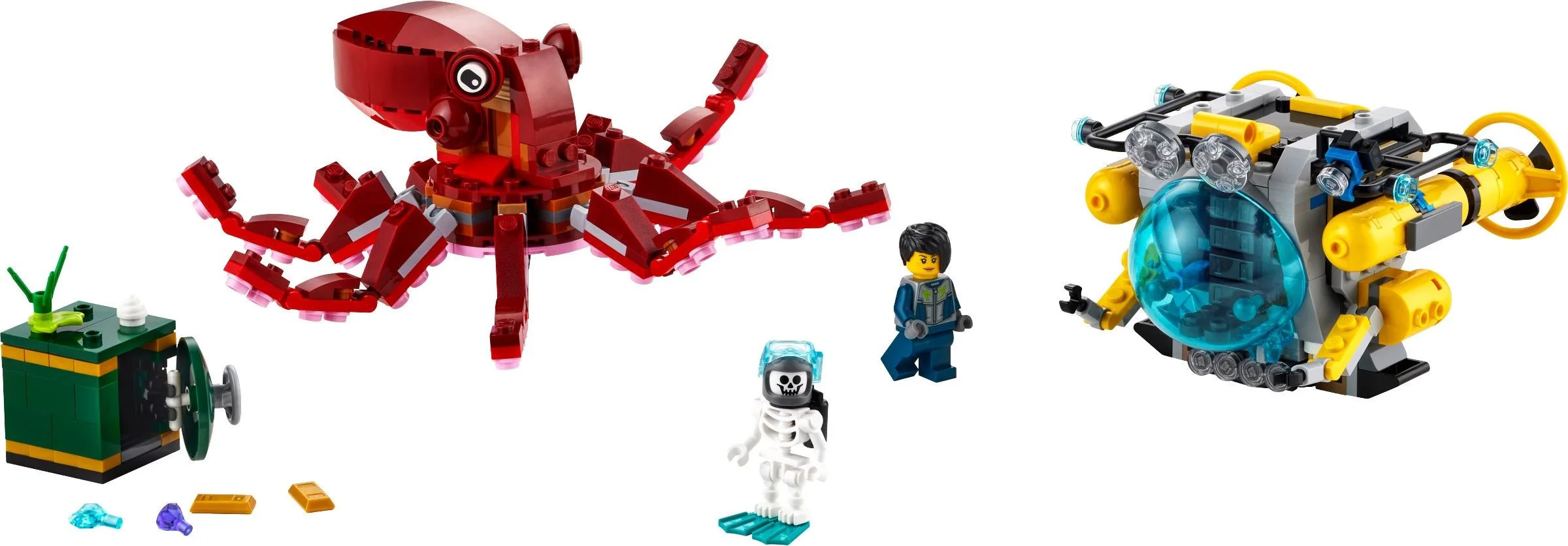 Looking for a sinking treasure 乐高 LEGO 31130