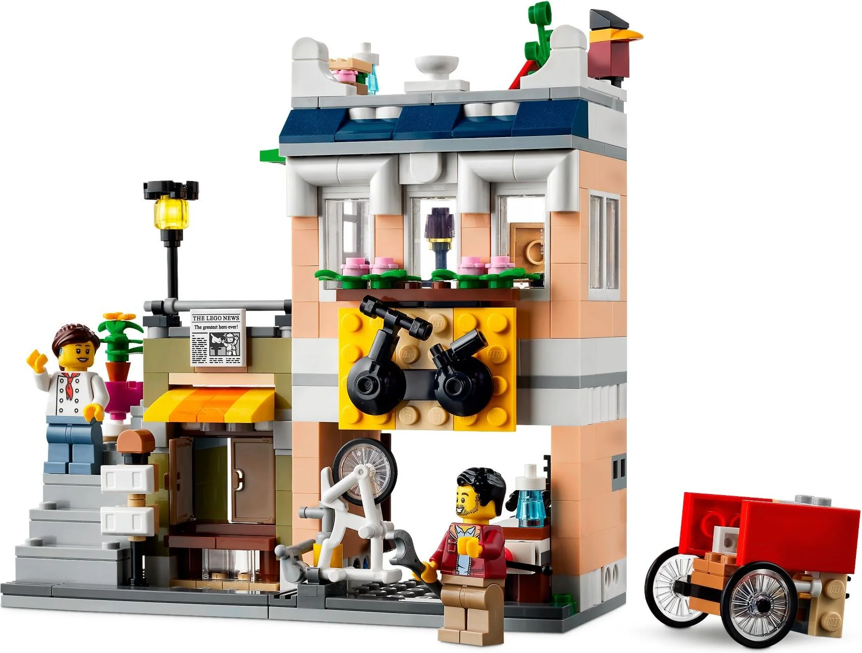 The downtown noodle shop 乐高 LEGO 31131 image 1