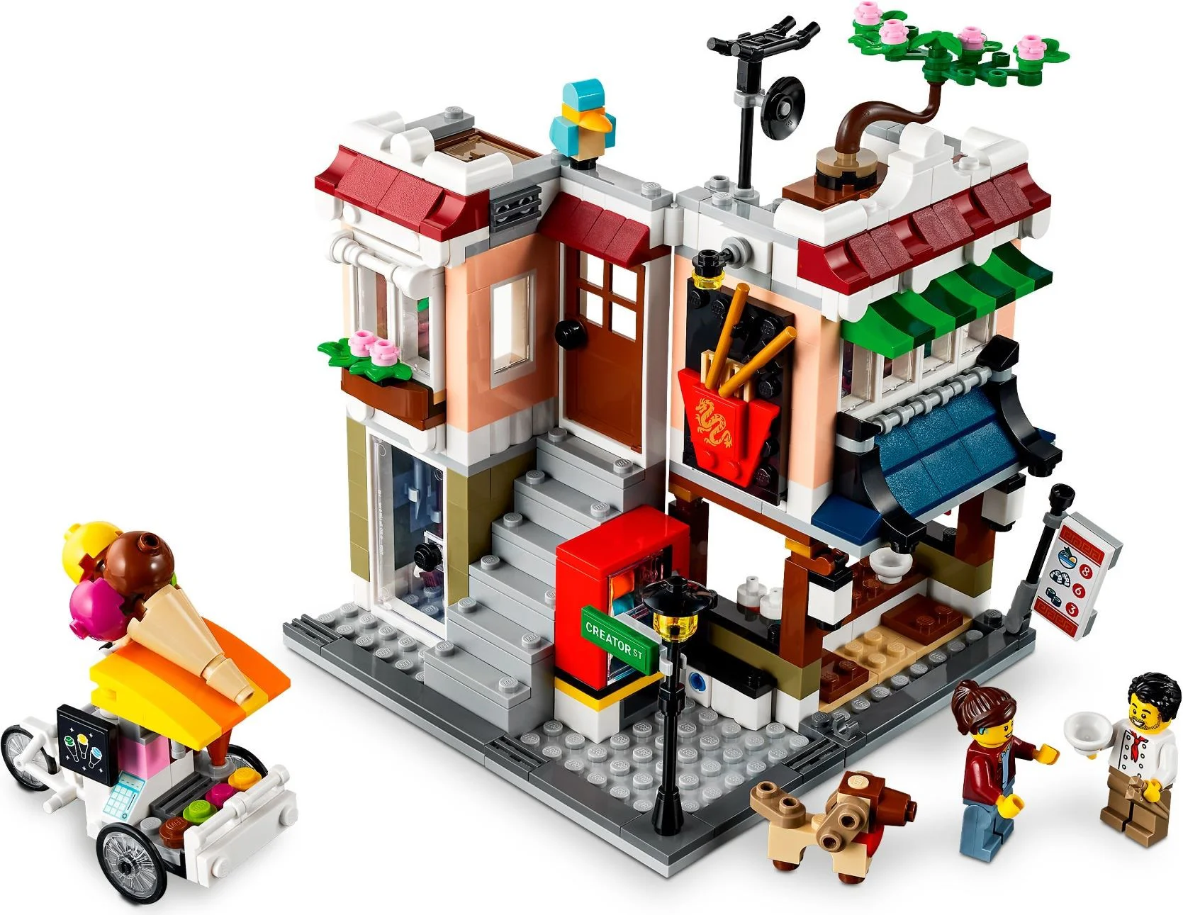 The downtown noodle shop 乐高 LEGO 31131 image 5