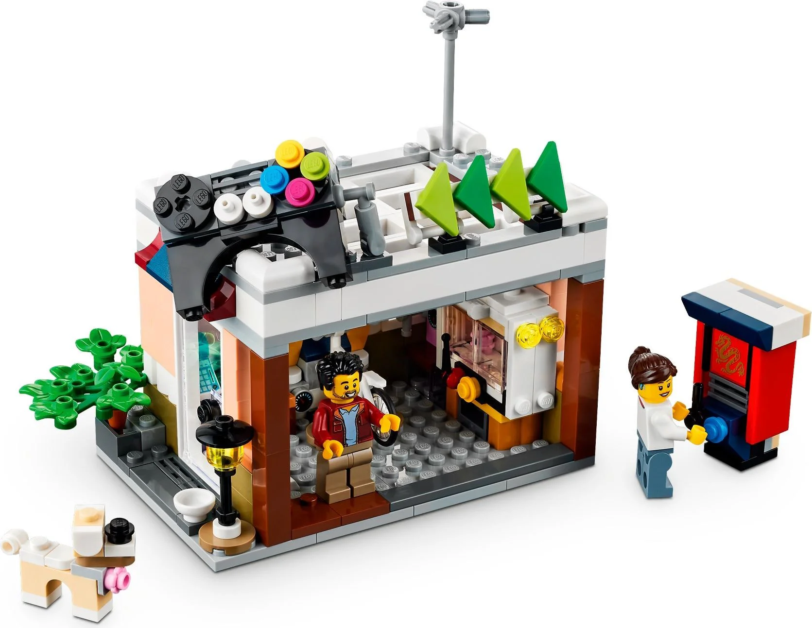 The downtown noodle shop 乐高 LEGO 31131 image 7