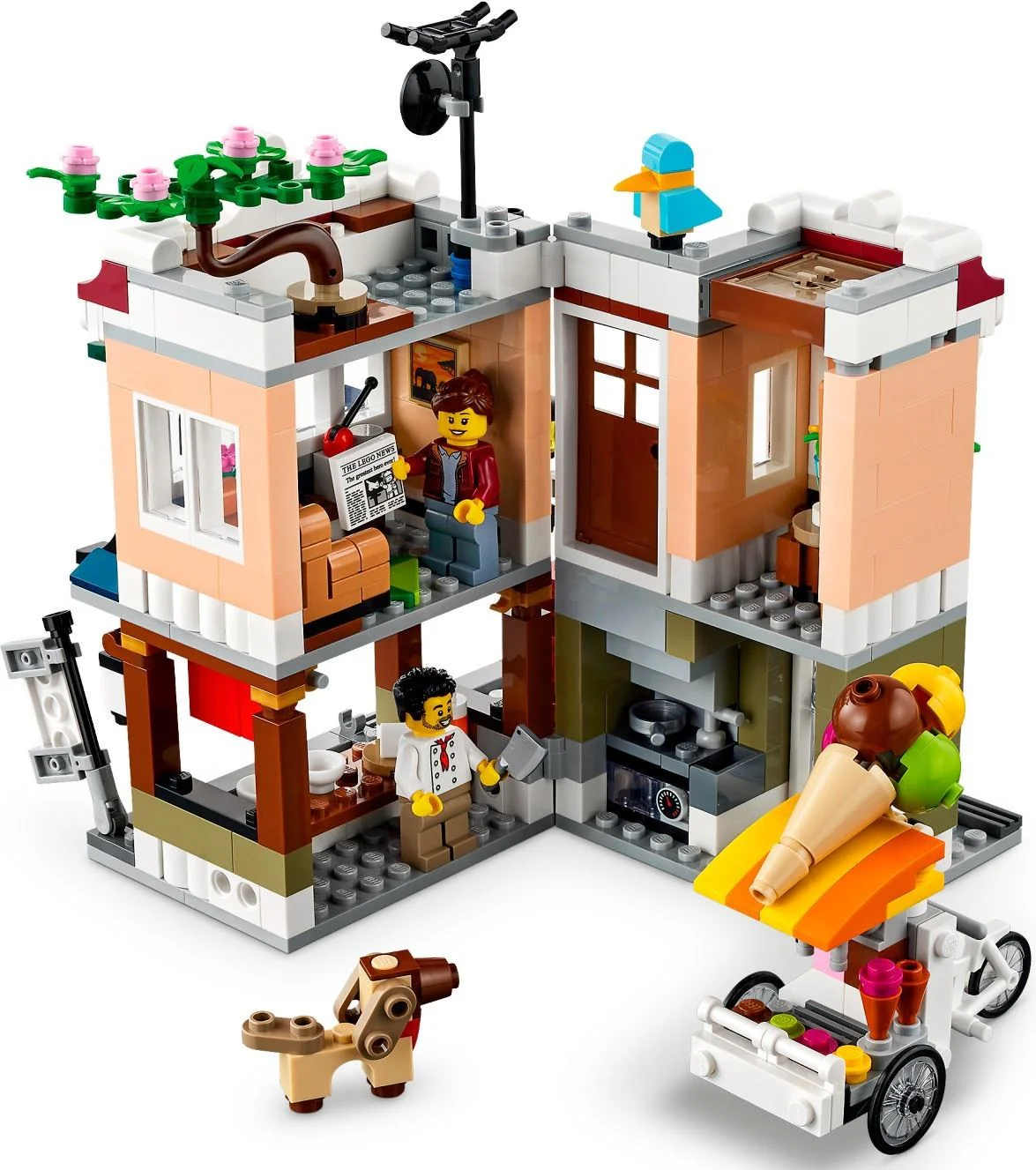 The downtown noodle shop 乐高 LEGO 31131 image 8