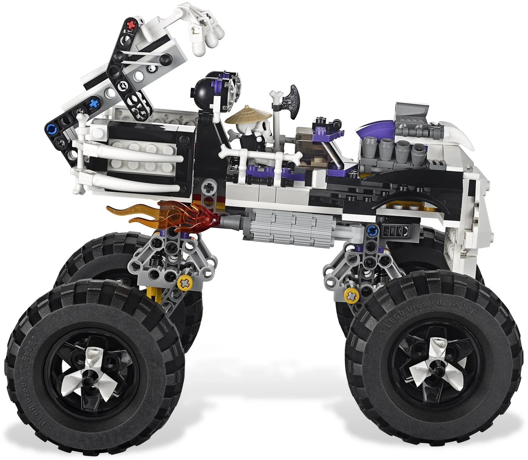 Skull-headed truck 9736 image 2