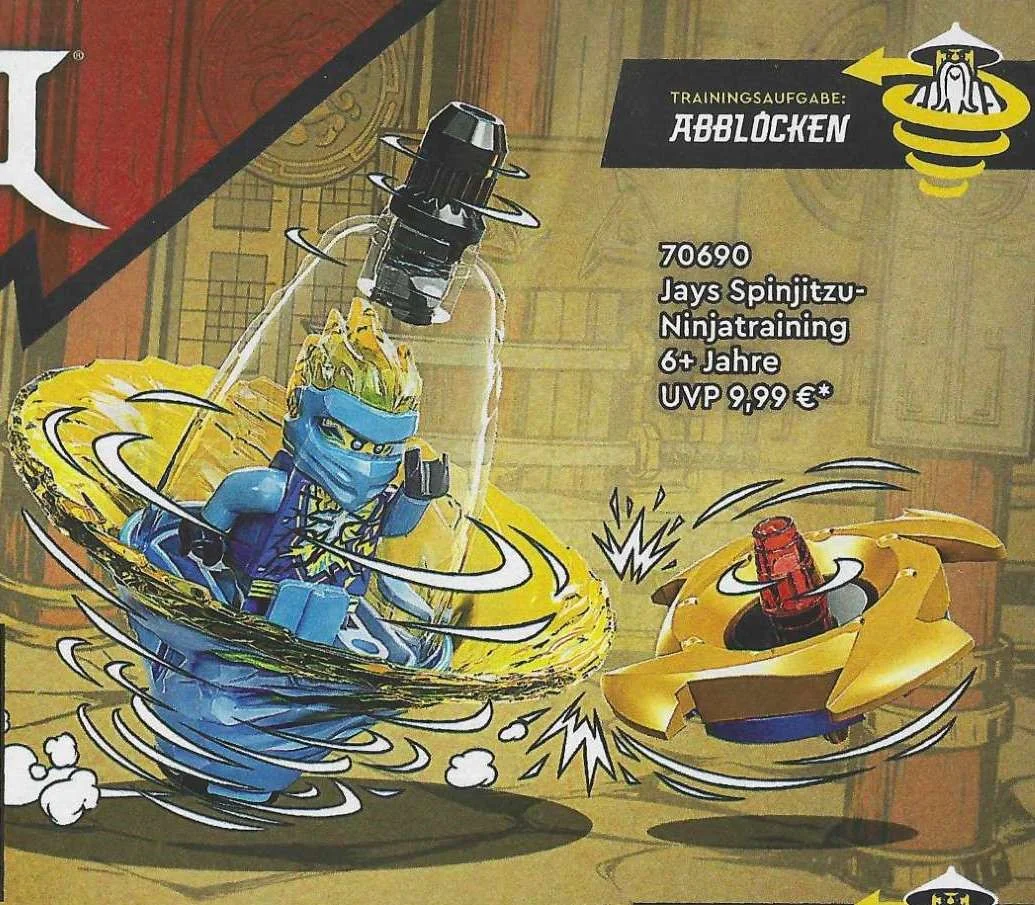 Jay's cyclone ninja training 乐高 LEGO 70690 image 1