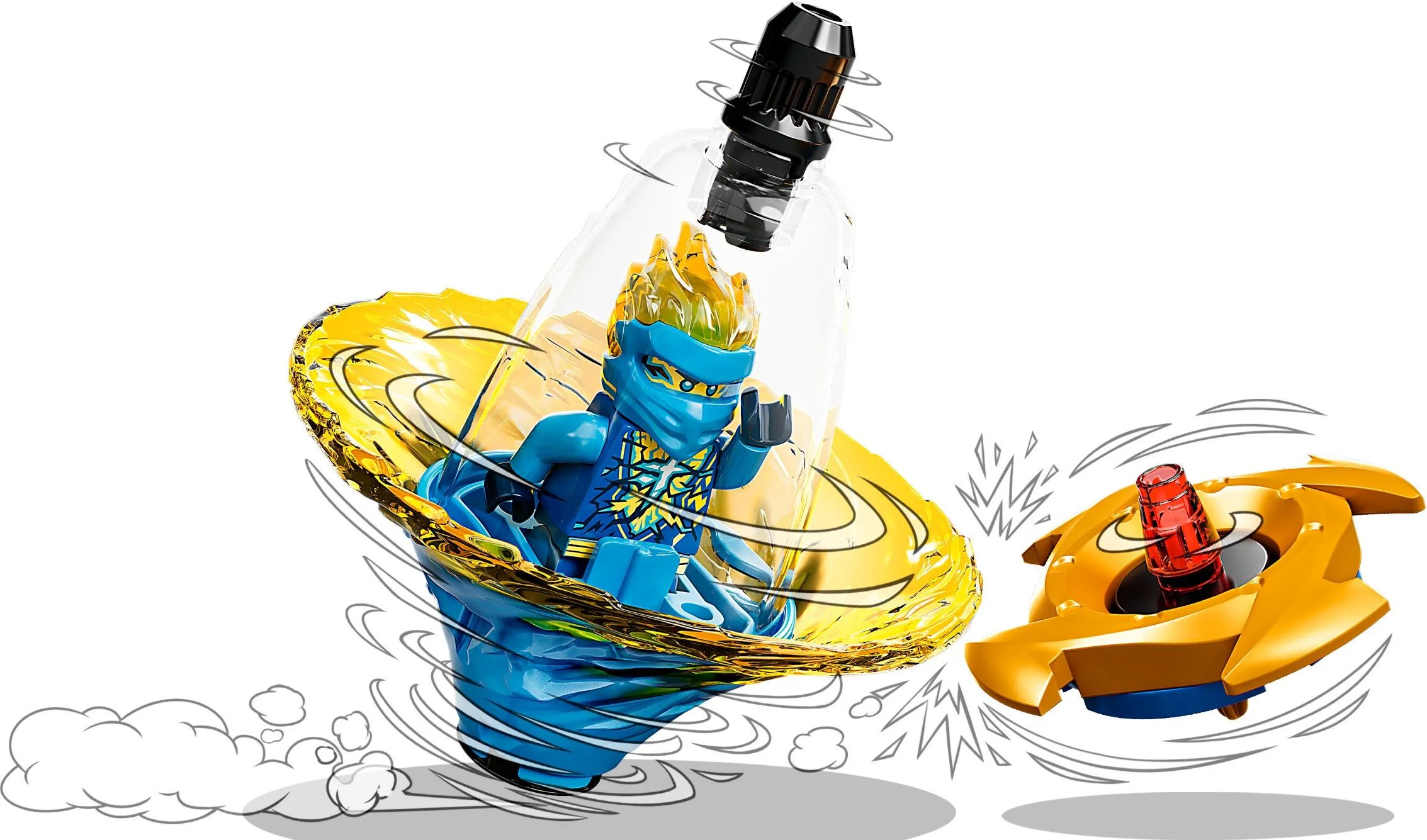 Jay's cyclone ninja training 乐高 LEGO 70690 image 6