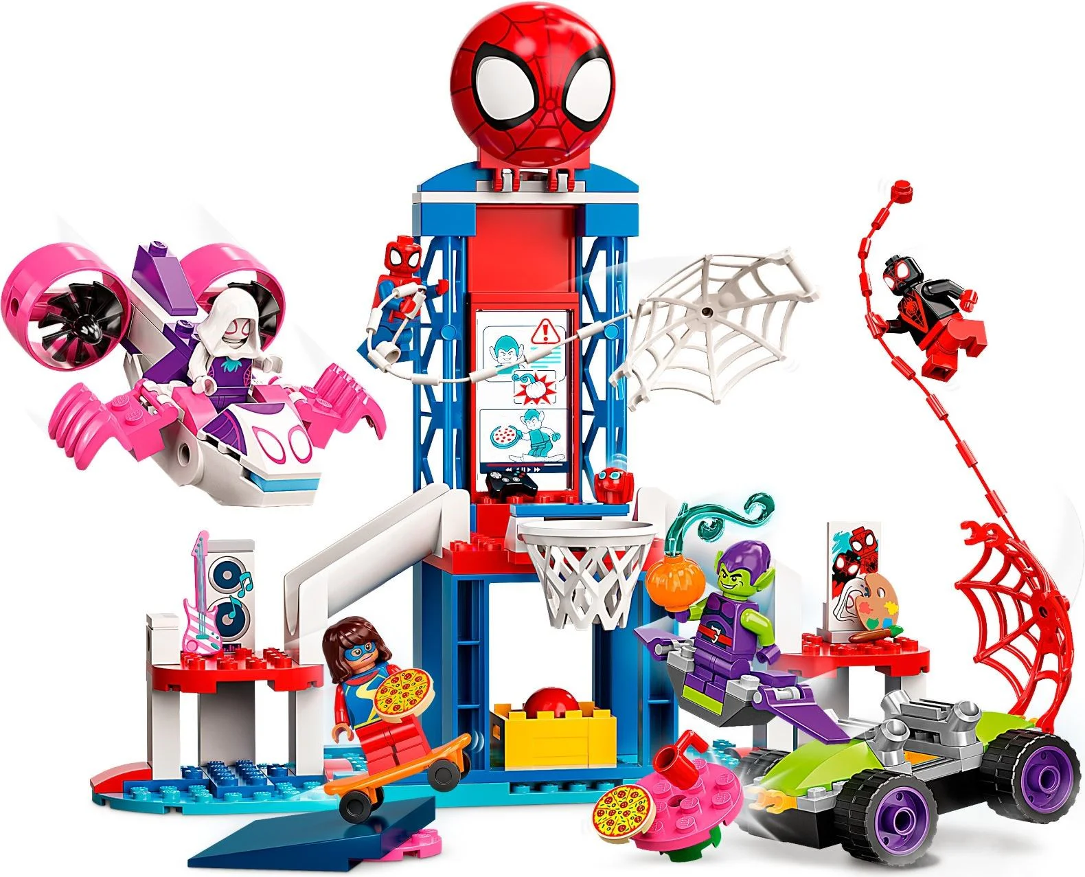 Spider-Man Spider-Man Web Headquarters 乐高 LEGO 10784 image 2