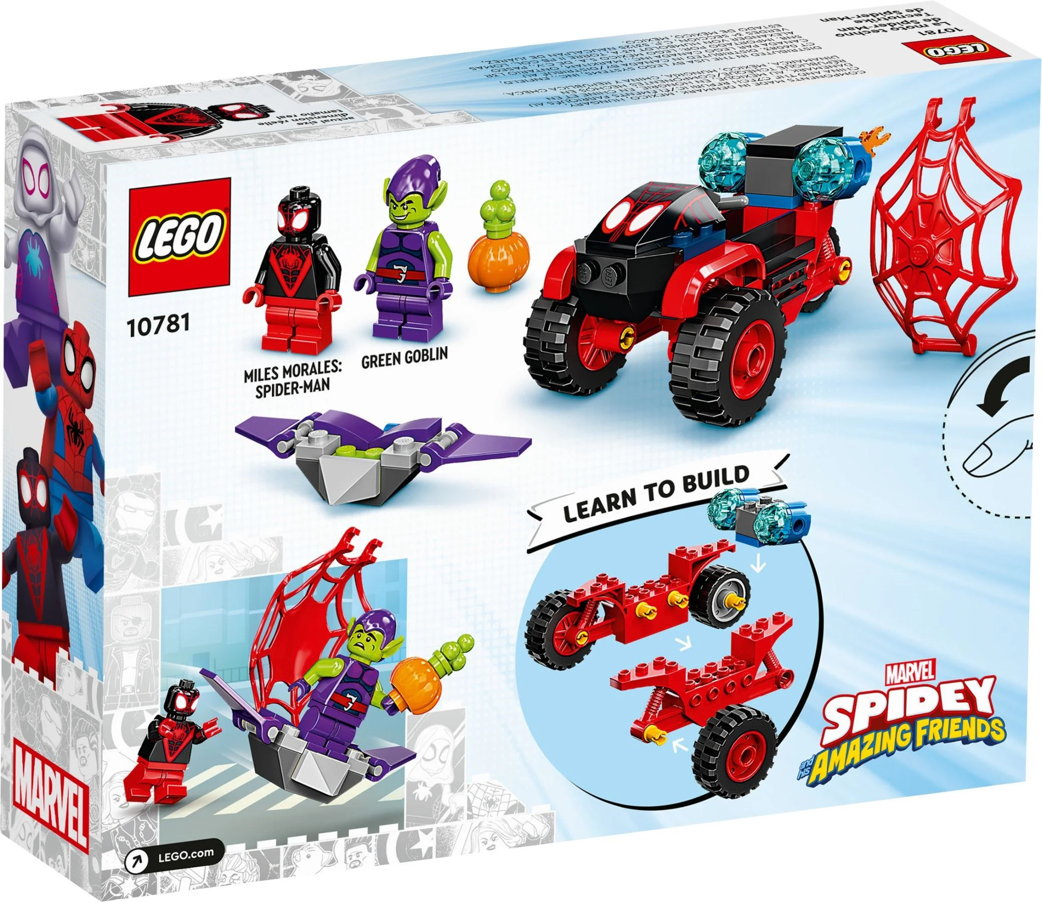 Spider-Man's high-tech tricycle 乐高 LEGO 10781 image 5