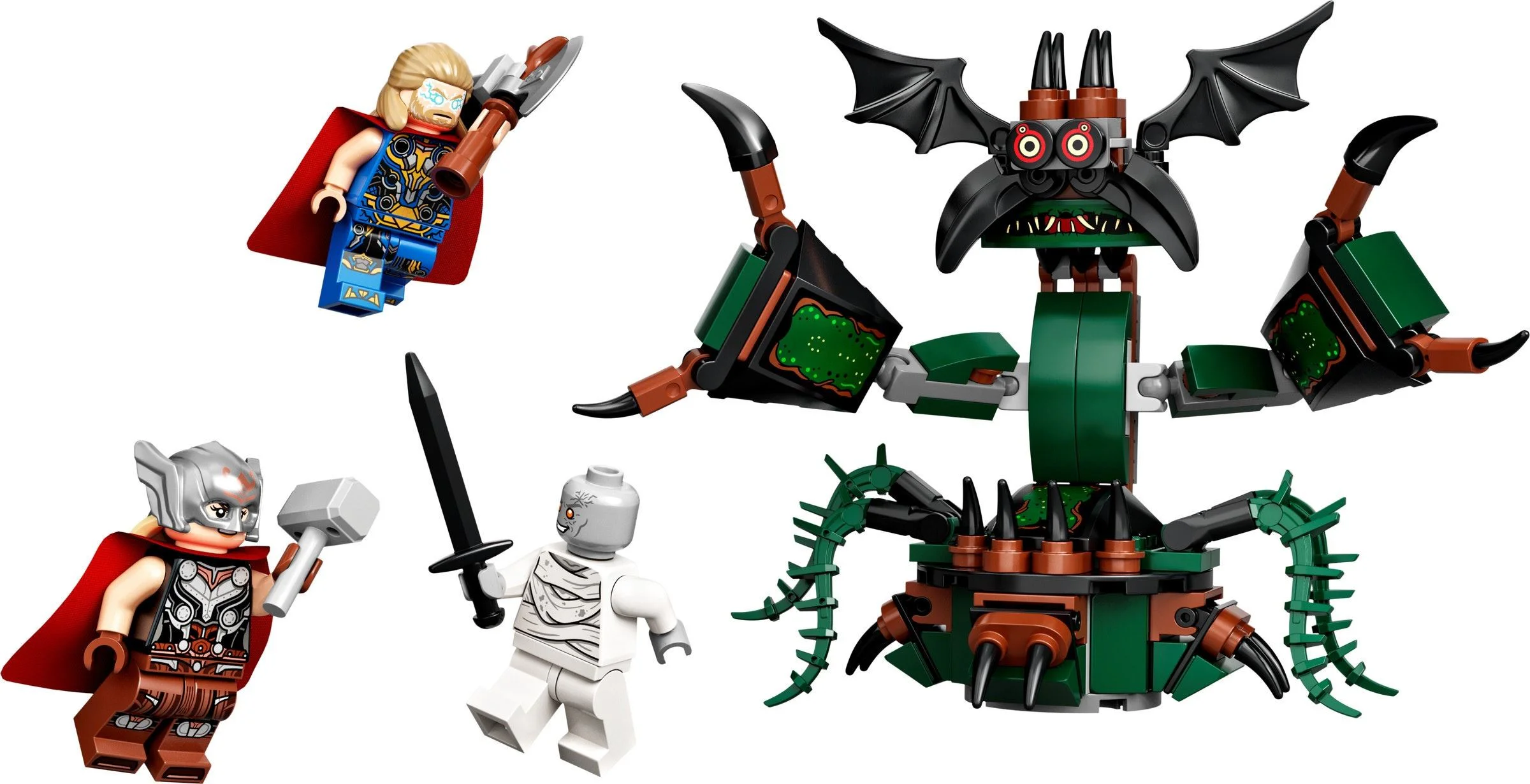 Ray God: Love and Thunder: New Asgard attacked 乐高 LEGO 76207